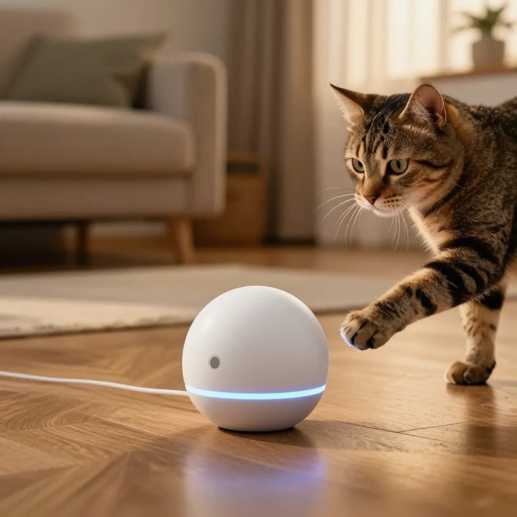Juguete Interactivo Inteligente para Gatos